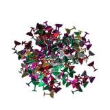 Confetti decor masa, in forma de pahar, multicolore, 26 grame, accesorii petrecere MultiMark GlobalProd