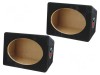 Boxe auto MDF 6x9 negre set 2 bucăți, BASSER