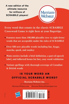 The Official Scrabble Players Dictionary, Seventh Edition foto