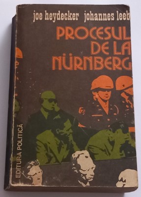 Joe Heydecker, Johannes Leeb - Procesul de la Nurnberg foto