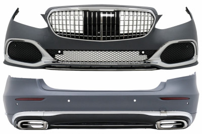 Pachet Exterior compatibil cu Mercedes E-Class W212 Facelift (2013-2016) CBMBW212FMBH foto