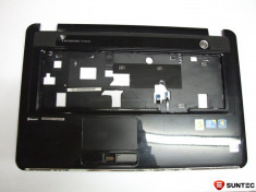 Palmlrest + touchpad oxidat cu un suport surub rupt Fujitsu Siemens Lifebook nh570 CP470640-03 foto