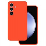 Lemontti Husa Silicon Premium Samsung Galaxy A15 / A15 5G Portocaliu