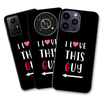 Husa Realme GT Master Silicon Gel Tpu Model Cupluri I love This Guy foto