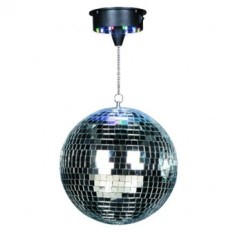 GLOB DISCO 12&quot;/30CM CU MOTOR /18 LED-URI RGBW