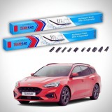 Cumpara ieftin Ștergătoare Ford Focus IV Estate 2018-2024 | Set Față Flat Premium &ndash; TeamCar&reg;