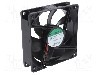 Ventilator 92x92x25mm, 12V DC, volum aer 76.45m3/h, lagar cu glisare, SUNON - EF92251S2-1000U-A99