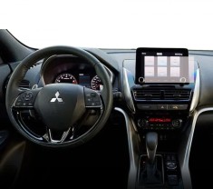 Folie protectie display navigatie Duragon, din silicon, pentru Mitsubishi Eclipse Cross 2021+, mata, anti-amprenta, kit instalare foto