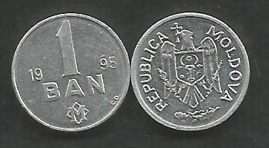 MOLDOVA 1 BAN 1995 [1] XF++ / a UNC , livrare in cartonas foto