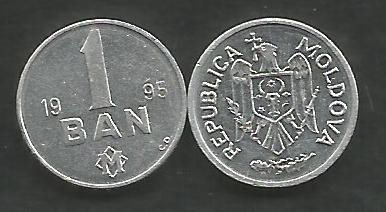 MOLDOVA 1 BAN 1995 [1] XF++ / a UNC , livrare in cartonas