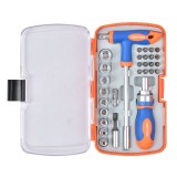 Set 2 surubelnite si 29 accesorii, Dexer