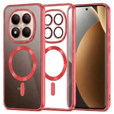 Husa premium Xiaomi Redmi Note 15 Pro+ 5G Asteroid GSM Luxury Crystal MagSafe, rosu