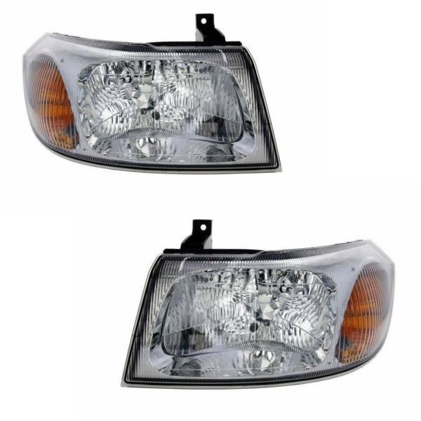 2 x Ford Transit 2000-2006 V184 Faruri Microbuze Dreapta Stanga Lampa