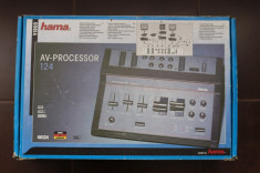 Procesor audio/video Hama 124, nou, in cutia originala foto