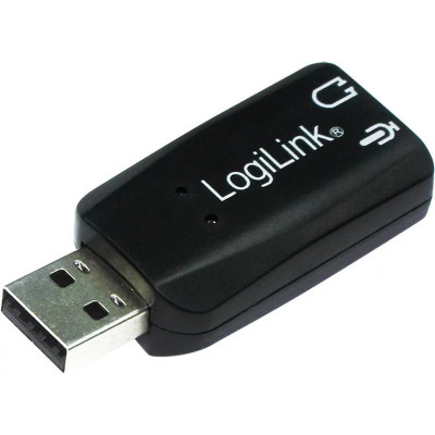 Placa De Sunet Logilink Extern 5.1 Interfata Usb 2.0 Conectori 3.5 Mm Jack Ua0053 foto