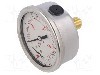 Manometru cu glicerina, 0...25bar, PNEUMAT - M63A.GL025G14