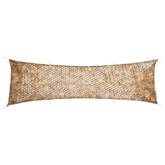 vidaXL Plasă de camuflaj cu geantă de depozitare, nisipiu, 753x199 cm