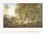 FA93 -Carte Postala- GERMANIA - Adrian Ludwig Richter, Brautzug im Fruhling - Gemaldegalerie Dresden, necirculata