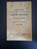 Statutele Societatii Cooperative,,Obstea Buzescu ,, din Comuna Buzescu judetul Teleorman