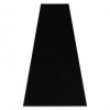 Traversa Trendy negru - netedă, uniformă, 140 cm