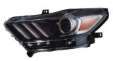 Set faruri Ford Mustang, 01.2015-07.2018, montare fata, stanga+dreapta, cu DRL LED, lumini de zi; LED; electric; Tuning; LED, Vland