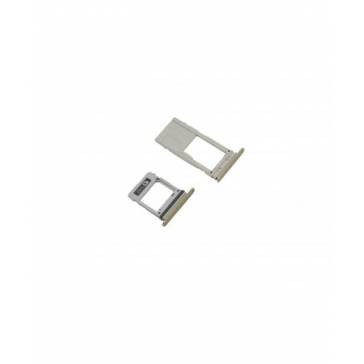 Suport sim si card Samsung Galaxy A8 A530 (2018) Auriu Service Pack foto