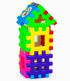 Cub Constructor Casa cu Etaj Etaj 13 Piese