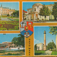 CPI B13973 CARTE POSTALA - SATU MARE, MOZAIC