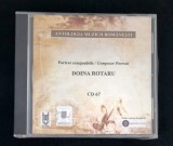 Cd audio original Muzica clasica contemporana Doina Rotaru Portret componistic Cd sigilat