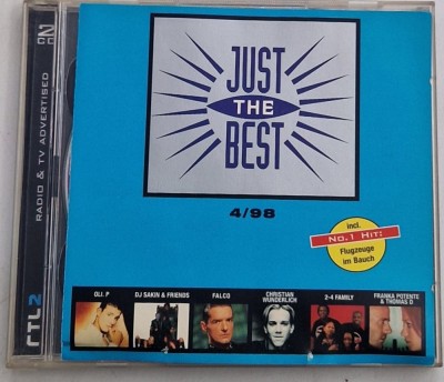 Various &amp;lrm;&amp;ndash; Just The Best 4/98 NM / NM dublu cd muzica anii &amp;#039; 90 Ariola Germania 1998 foto