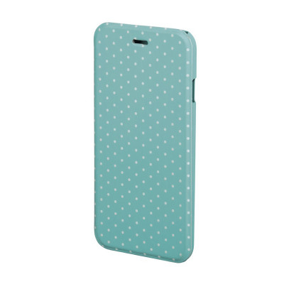 Husa Booklet Lumi Dots iPhone 6 Hama, Verde/Alb foto