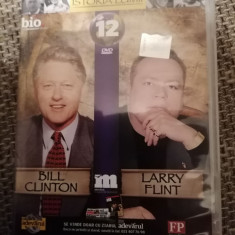 DVD PERSONALITATI CARE AU MARCAT ISTORIA LUMII BILL CLINTON-LARRY FLINT