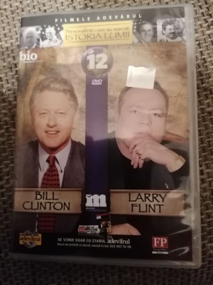 DVD PERSONALITATI CARE AU MARCAT ISTORIA LUMII BILL CLINTON-LARRY FLINT foto