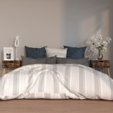 VidaXL Noptiere, 2 buc., stejar afumat, 40x40x56 cm, lemn prelucrat
