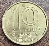 C50 - Moneda foarte veche - Kazahstan - 10 tenge - 2012