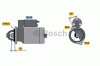 Starter MERCEDES G-CLASS Cabrio (W463) (1989 - 2016) BOSCH 0 986 017 890
