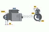Starter MERCEDES C-CLASS (W202) (1993 - 2000) BOSCH 0 986 017 890