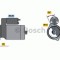 Starter MERCEDES CLK Cabriolet (A208) (1998 - 2002) BOSCH 0 986 017 890