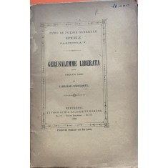 Gerusalemme Liberata - I. Heliade Radulescu - curs de poezie, fascicola V