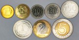POLONIA LOT / SET , Nr 1 - 8 buc : 1 +2 +10 + 20 + 50 Groszy +1+ 2 +5 Zloti 2021 , XF