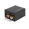 Convertor audio STEREO intrare Toslink/RCA digital la iesire analogic 2x RCA catre amplificator alimentare USB DELIGHT 05147