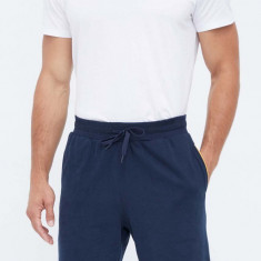 Emporio Armani Underwear pantaloni scurți din bumbac lounge culoarea albastru marin
