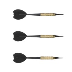 Set 3 sageti pentru Darts, 13.5 cm, Negru/Auriu, ATU-081511