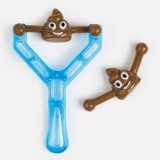 Prastie cu jucarii lipicioase emoji, set 3 buc, albastru transparent, CMCLASS