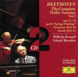 Beethoven: The Complete Violin Sonatas Vol. I | Wilhelm Kempff, Yehudi Menuhin