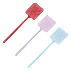 Plici Muște, Model Patrat, Set 3 Bucăți, Multicolor, Plastic, 46 cm