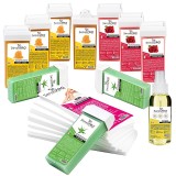 Cumpara ieftin Kit Epilare Ceara Consumabile SensoPRO Milano, Velvet Touch