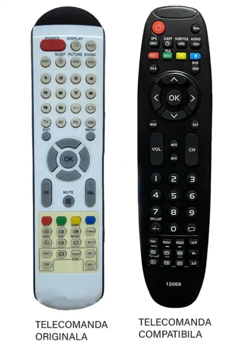 Telecomanda compatibila TV Axen AX022LI cod ER 1496 /MFY 1486 (23-3)