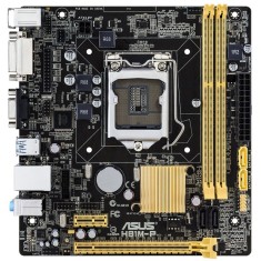 Placa de baza ASUS H81M-P, LGA1150, Intel H81, 2x DDR3, 2x SATA III, 2x SATA II foto