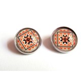 Cercei clips model folcloric A 16 MM